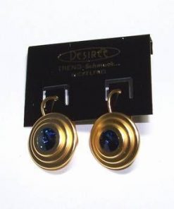 Inel din argint cu safir industrial si marcasite
