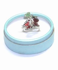 Pereche de verighete placate cu aur de 14k