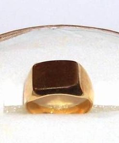 Pereche de verighete placate cu aur de 14k