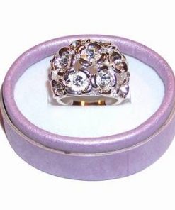 Inel placat cu aur de 14k, cu model