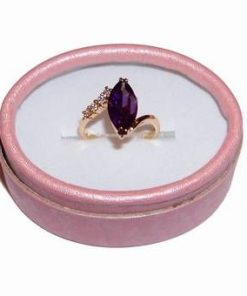 Inel placat cu aur de 14k, cu model