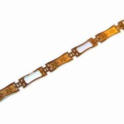 Bratara placata cu aur de 14k