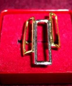 Pereche de verighete placate cu aur de 14k