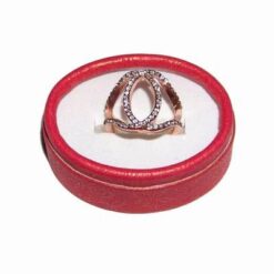 Merkaba din cristal de jasp roscat - ARGINTAT