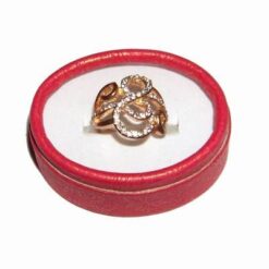 Merkaba din cristal de jasp roscat - ARGINTAT