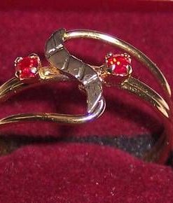 Inel placat cu aur de 14 k