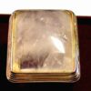 Inel placat cu aur de 14k si cristal de stanca
