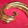 Brosa placata cu aur de 14k