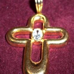 Merkaba din cristal de jasp roscat - ARGINTAT
