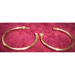 Cercei placati cu aur de 14k