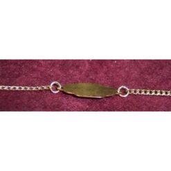 Bratara placata cu aur de 14k