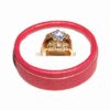 Inel placat cu aur de 14k