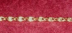 Colier placat cu aur de 14k - model deosebit si unicat!