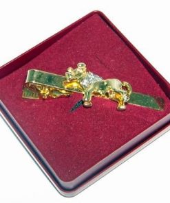 Ac de cravata, placat cu aur de 14 k