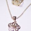 Set de bijuterii placate cu aur de 14k