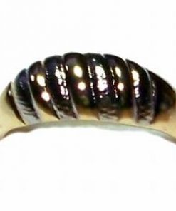 Pereche de verighete placate cu aur de 14k