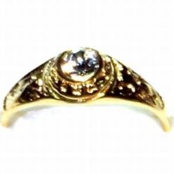 Inel placat cu aur de 14k