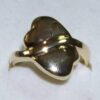 Inel pacat cu aur de 14 k