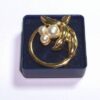 Brosa placata cu aur de 14k