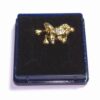 Brosa placata cu aur de 14k