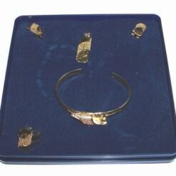 Set de bijuterii placate cu aur de 14k