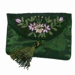 Saculet pentru bijuterii - verde