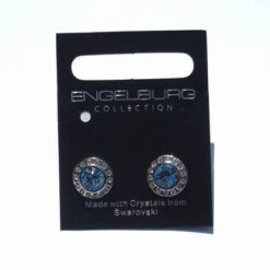 Set din metal nobil cu cristale de hematit