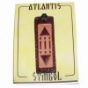 Pandantiv din piele cu simbolul Luxor / Atlantida -