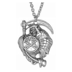 Pandantiv unisex din metal cu pentagrama
