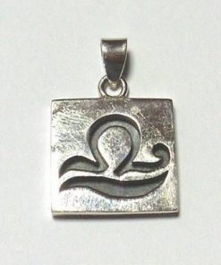 Talisman din argint cu zodia Balanta