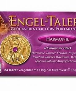 Ingerul Armoniei - amuleta norocoasa placata cu aur de 24 K