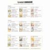 Plansa explicativa a cartilor de Tarot Lenormand - format A4