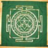 Merkaba Yantra de culoare verde